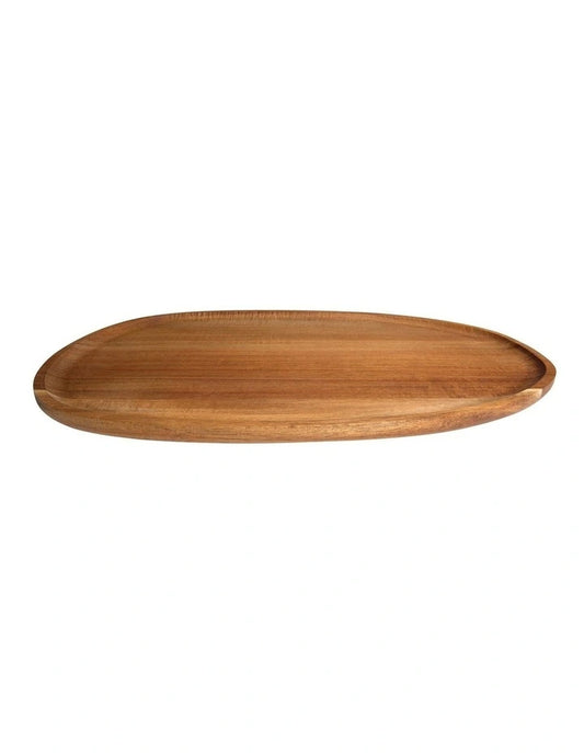 Maxwell and Williams Forme Acacia Wood Organic Platter 45x30cm Natural