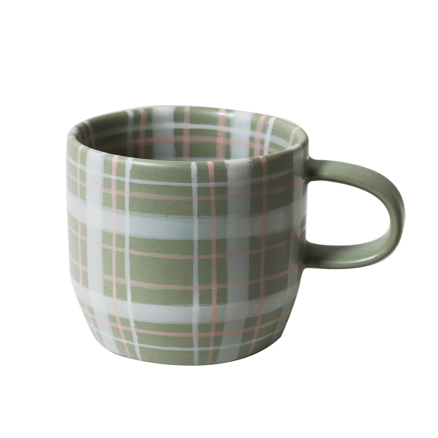 Robert Gordon Cats Pyjamas mug - sage and blush