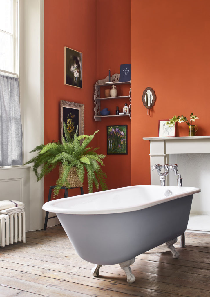 Wall Paint by Annie Sloan Riad Terracotta - 120ml/2.5 Litre