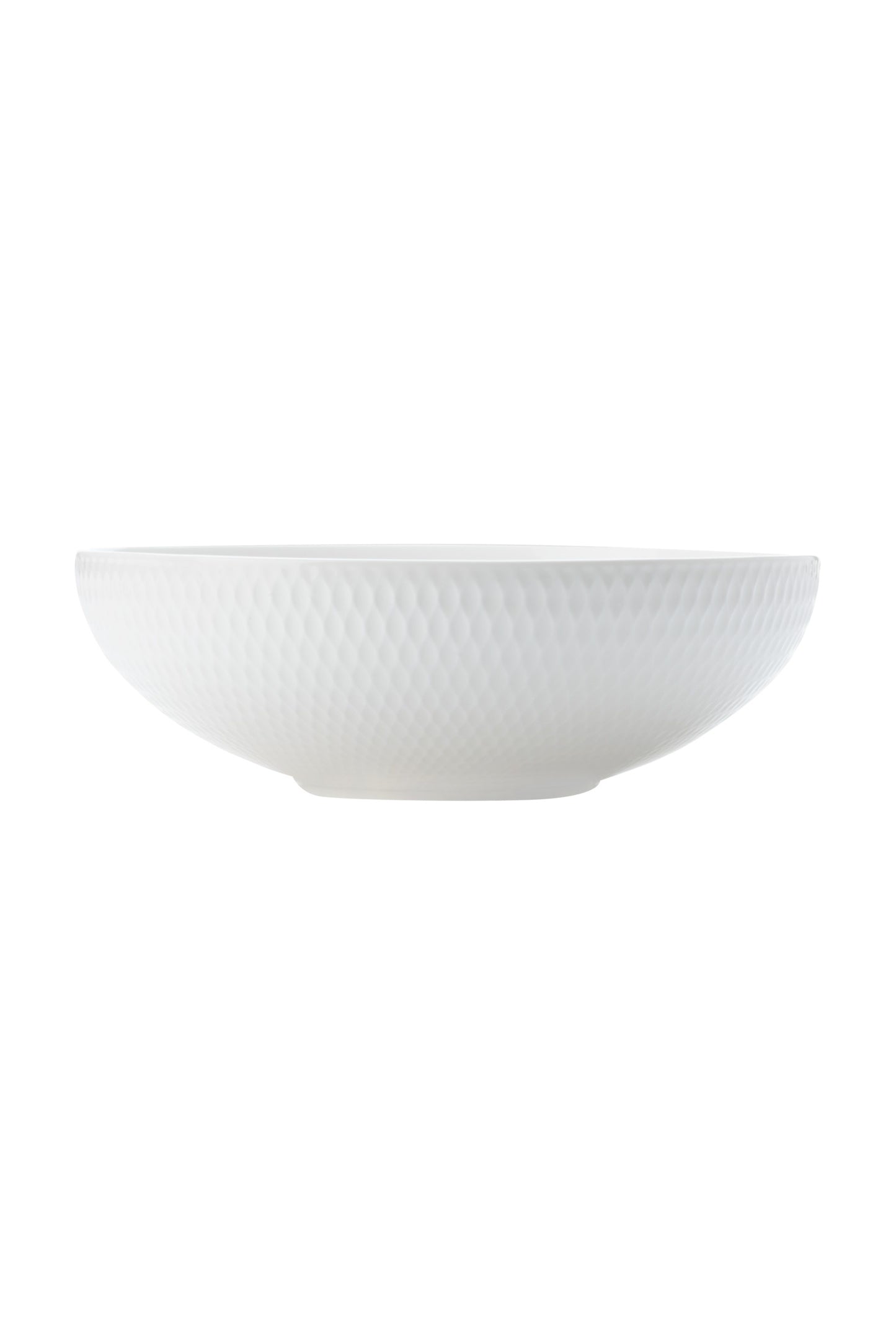 Maxwell and Williams Diamonds White Basics Coupe Bowl 18.5cm