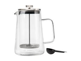 Maxwell and Williams Blend Vienna Double Wall Plunger 1L Clear