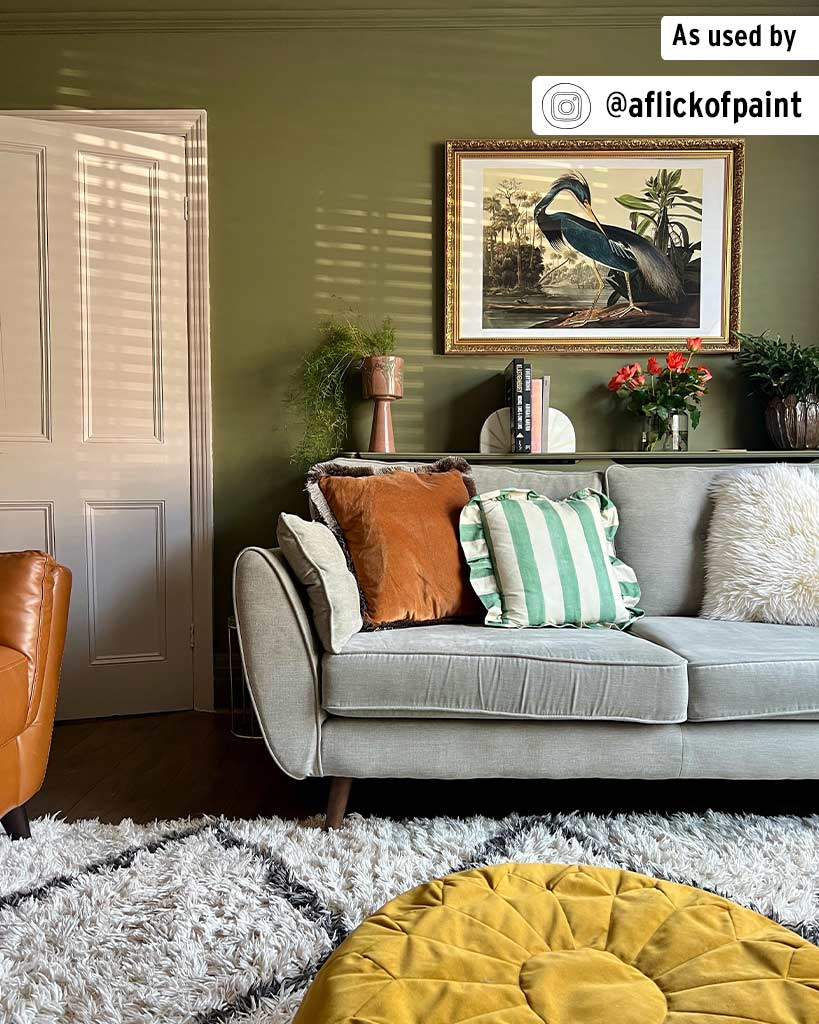 Wall Paint by Annie Sloan Olive - 120ml/2.5 Litre