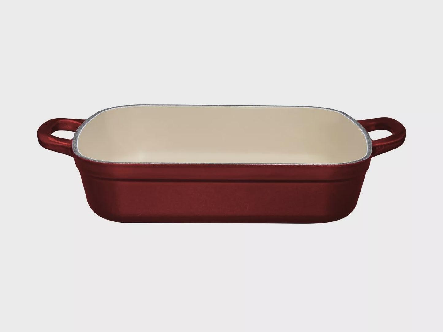 Maxwell and Williams Cast Iron Roaster Merlot 28x21cm / 3L Gift Boxed