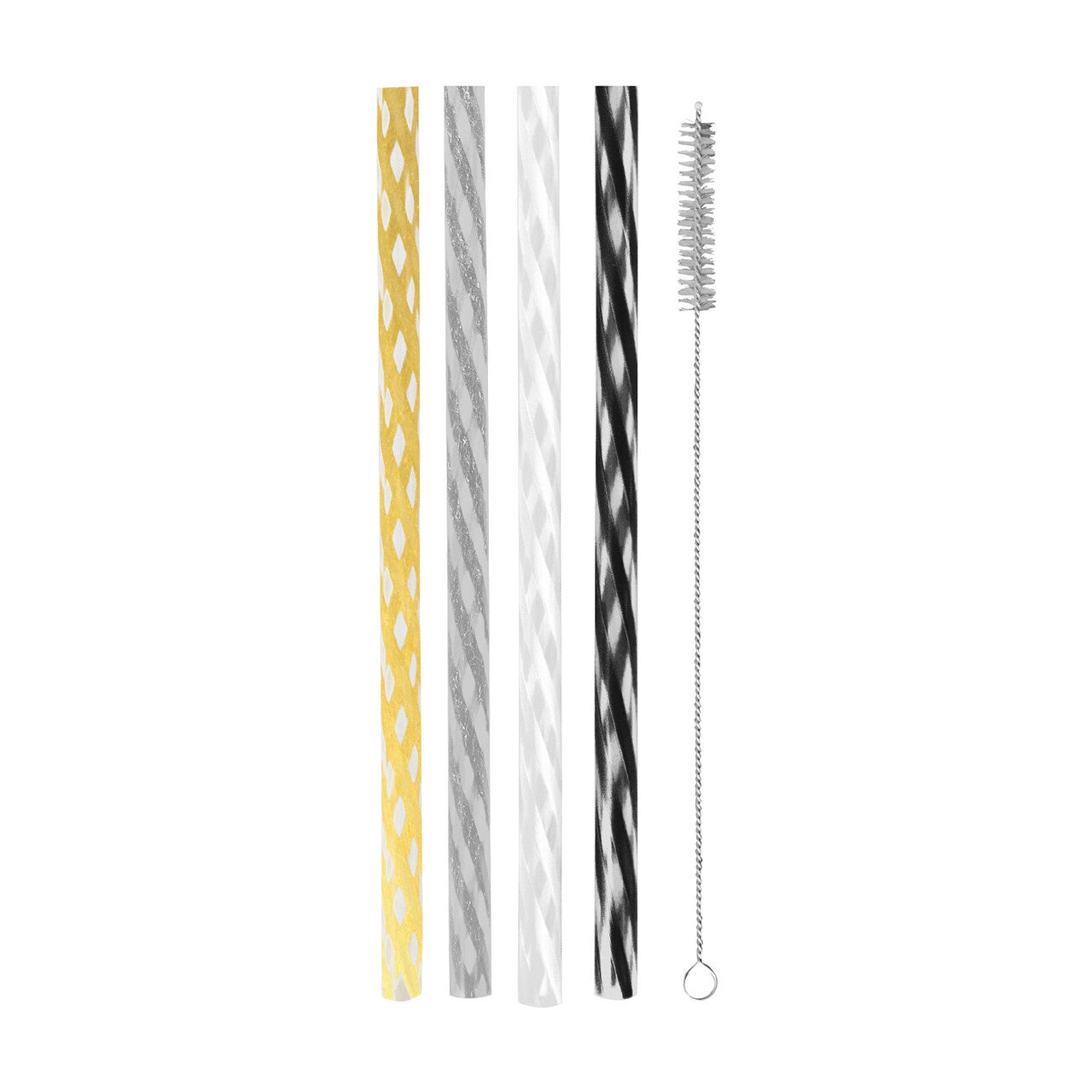 Avanti Cocktail Straws Reusable Set/24 Celebration