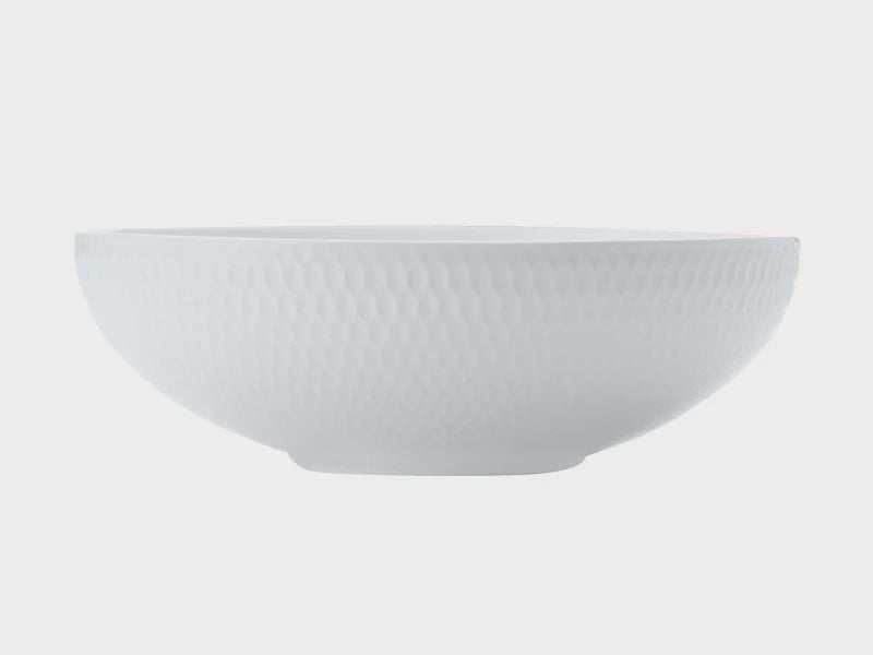Maxwell and Williams Diamonds White Basics Coupe Bowl 22cm