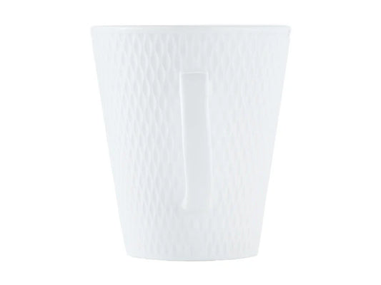 Maxwell and Williams Diamonds White Basics Conical Mug 350ml