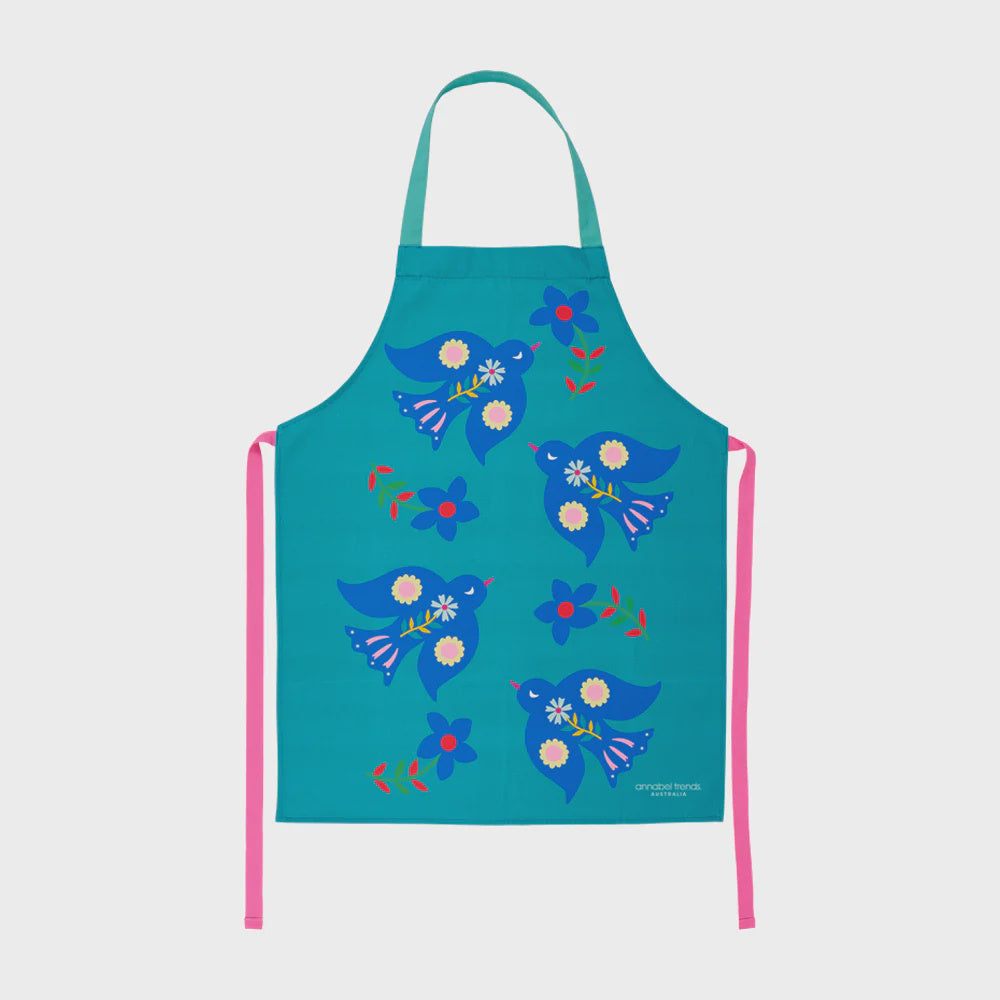 Annabel Trends Apron Reg Printed - Fiesta Bird Rl