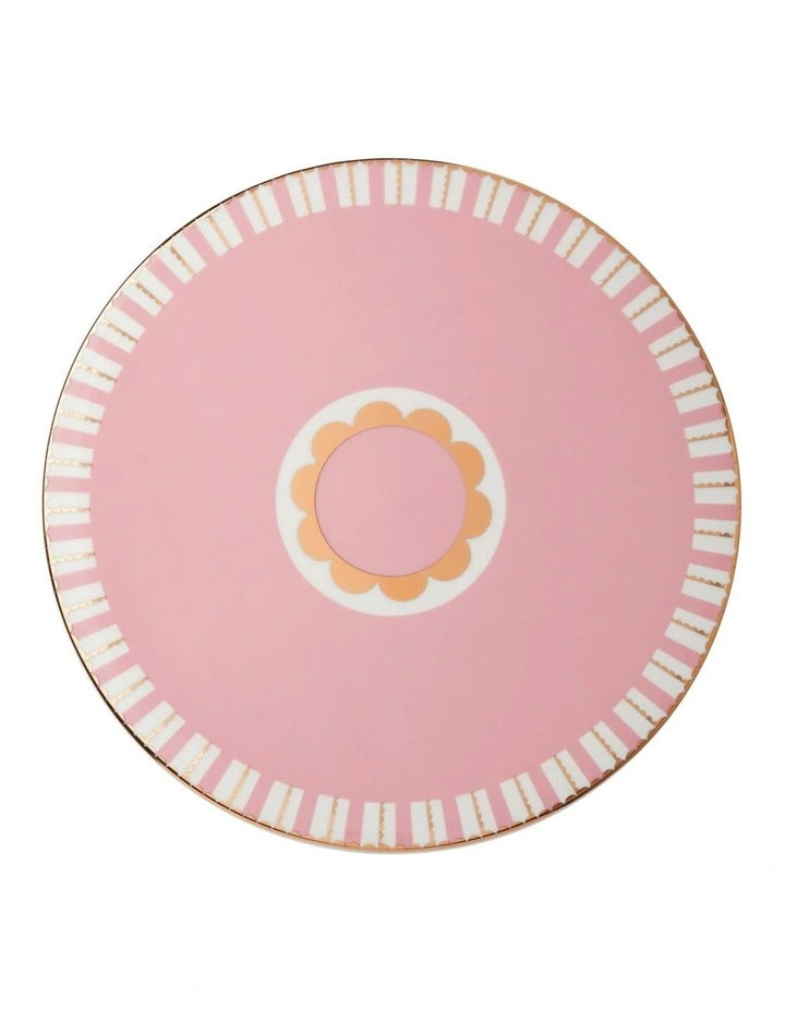 Maxwell and Williams Teas and C's Regency Footed Cake stand 28cm Pink