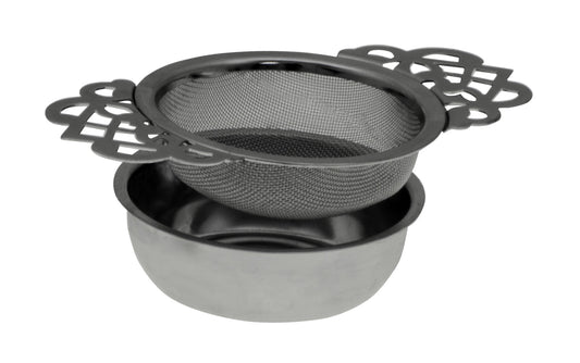 Avanti Empress Tea Strainer with Drip Bowl