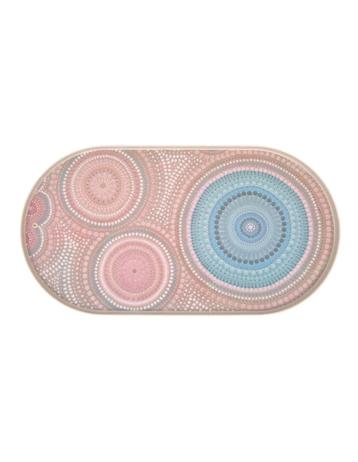 Maxwell and Williams Lou Martin Uplift Melamine Serving Platter 43.5x25cm