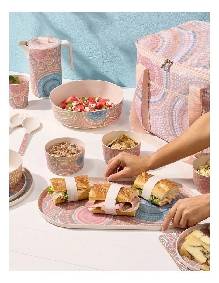 Maxwell and Williams Lou Martin Uplift Melamine Serving Platter 43.5x25cm