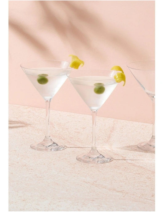 Maxwell and Williams Manhattan Martini Glass 285ML Set of 6 Gift Boxed