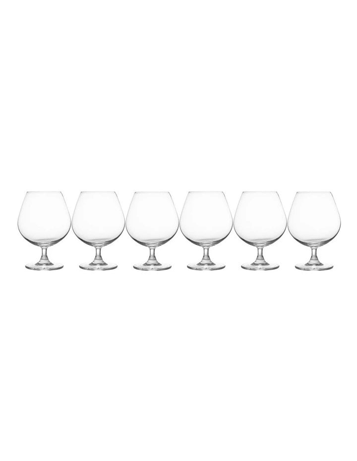 Maxwell and Williams Manhattan Cognac Glass 550ML Set of 6 Gift Boxed