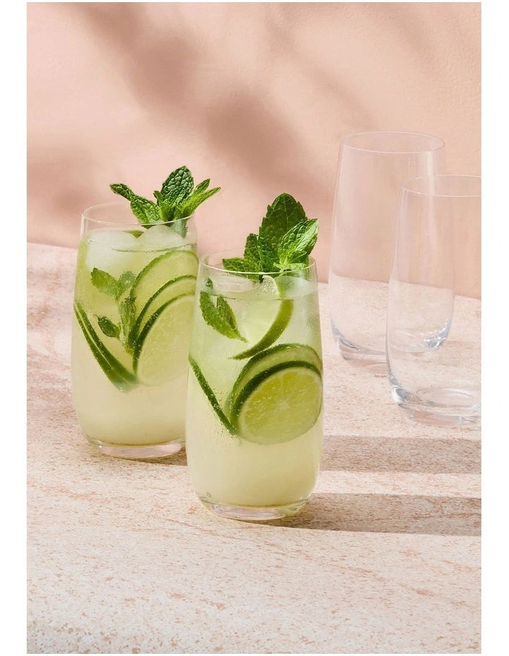 Maxwell and Williams Manhattan Highball Glass 520ML Set of 6 Gift Boxed