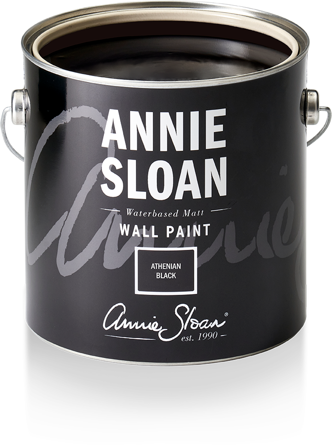 Wall Paint by Annie Sloan Athenian Black - 120ml/2.5 litre