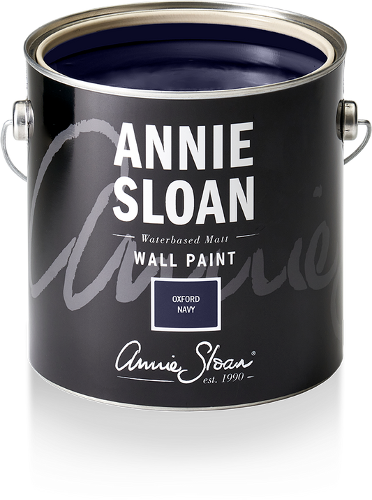 Wall Paint by Annie Sloan Oxford Navy - 120ml/2.5 Litre