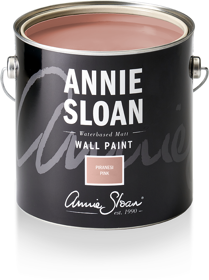 Wall Paint by Annie Sloan Piranesi Pink - 120ml/2.5 Litre