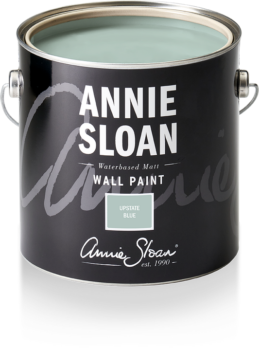 Wall Paint by Annie Sloan Upstate Blue - 120ml/2.5 Litre