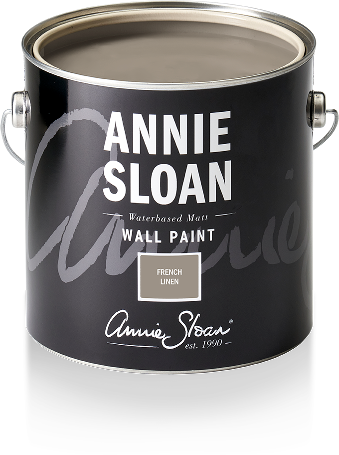 Wall Paint by Annie Sloan French Linen - 120ml/2.5 Litre