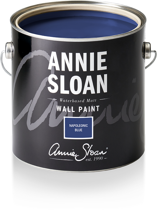 Wall Paint by Annie Sloan Napoleonic Blue - 120ml/2.5 Litre