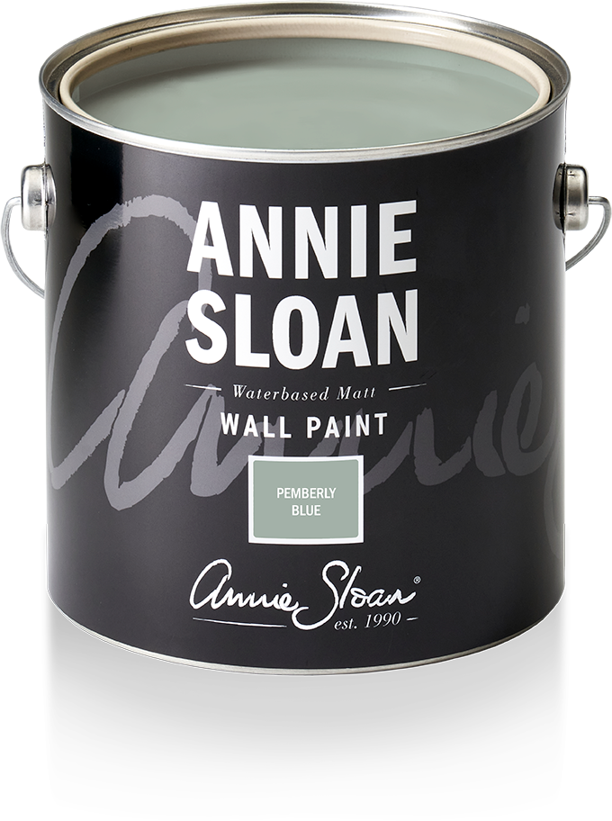 Wall Paint by Annie Sloan Pemberley Blue - 120ml/2.5 Litre