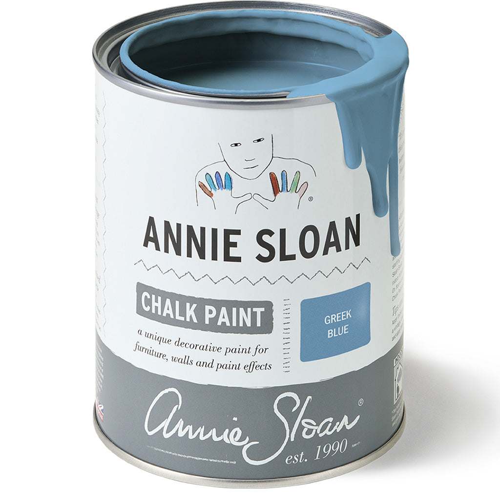 Chalk Paint by Annie Sloan Greek Blue 120ml/1 litre
