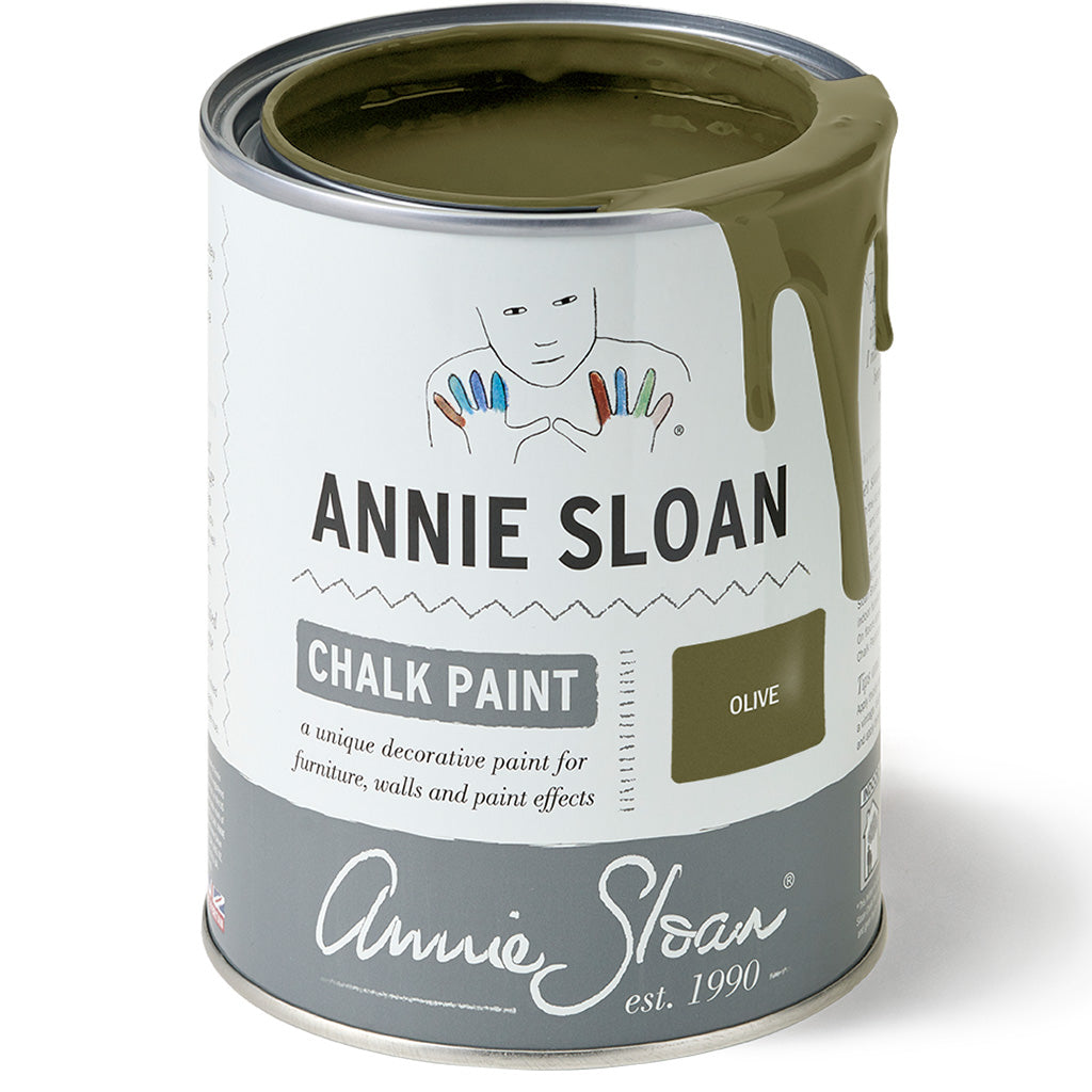 Chalk Paint by Annie Sloan Olive 120ml/1 litre