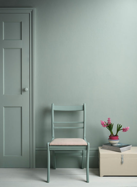 Satin Paint by Annie Sloan Pemberley Blue 750ml
