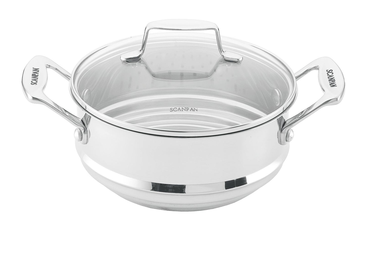 Scanpan Steamer with Lid 16/18/20cm