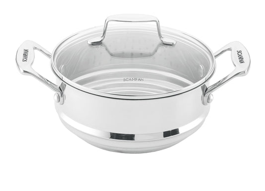 Scanpan Steamer with Lid 16/18/20cm