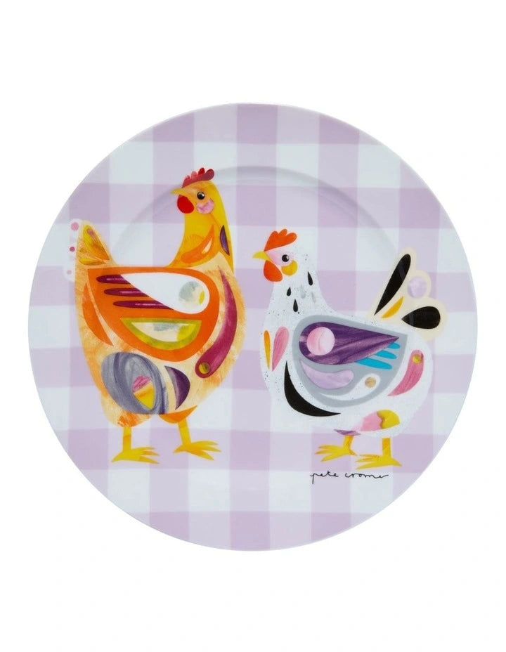 Maxwell and Williams Pete Cromer Barn Friends Children's 3pc Dinner Set Chook Gift Boxed
