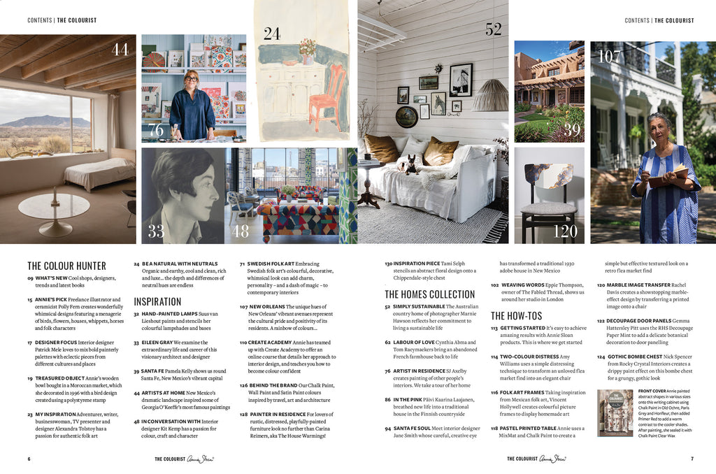 Annie Sloan Book - The Colourist Issue 10