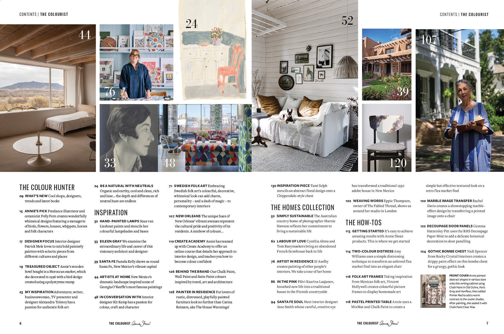 Annie Sloan Book - The Colourist Issue 10