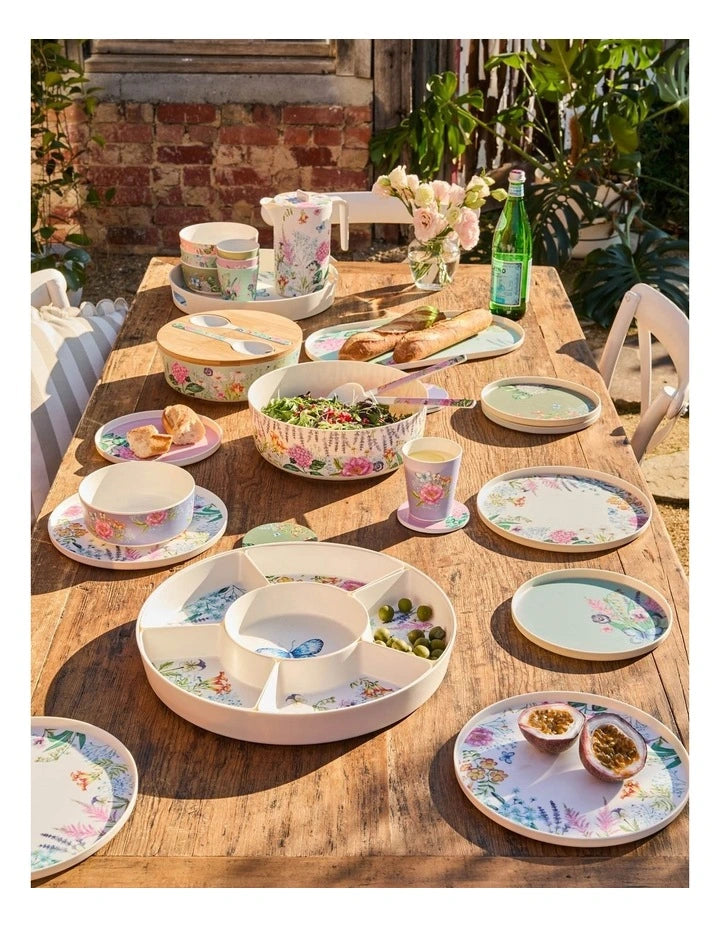 Maxwell and Williams Botanica Melamine 7pc Divided Platter Set Gift Boxed