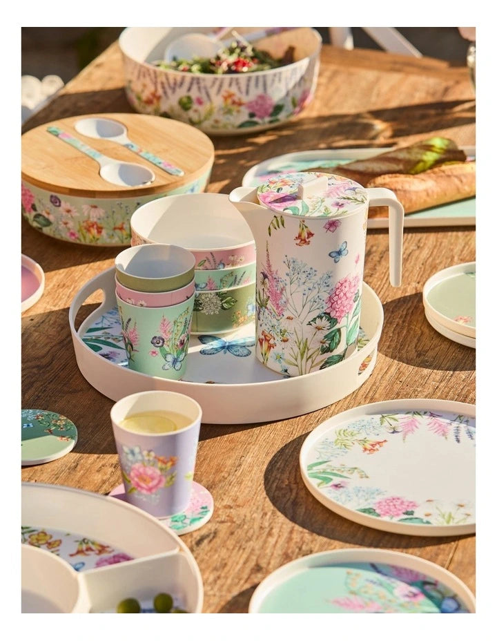 Maxwell and Williams Botanica Melamine Round Serving Tray 35x5cm