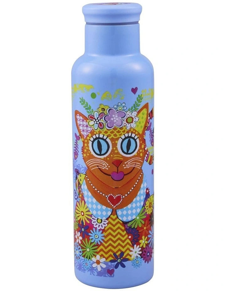 Maxwell and Williams Donna Sharam Kaleidoscope Double Wall Insulated Bottle 600ML Ginger