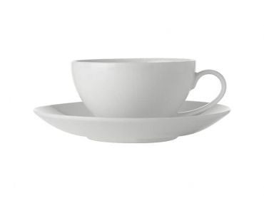 Maxwell and Williams White Basics Coupe Cup & Saucer 200ML