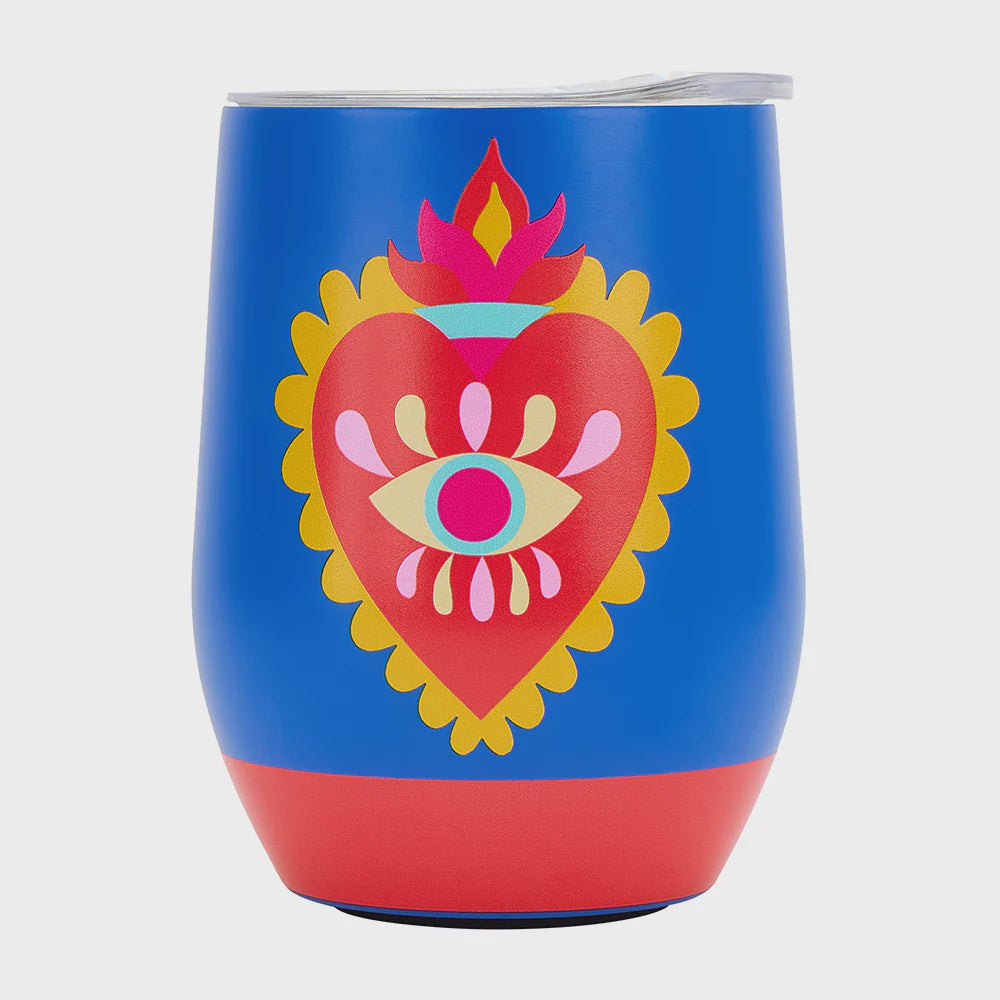 Annabel Trends Drink Tumbler Stainless - Fiesta Heart Rl