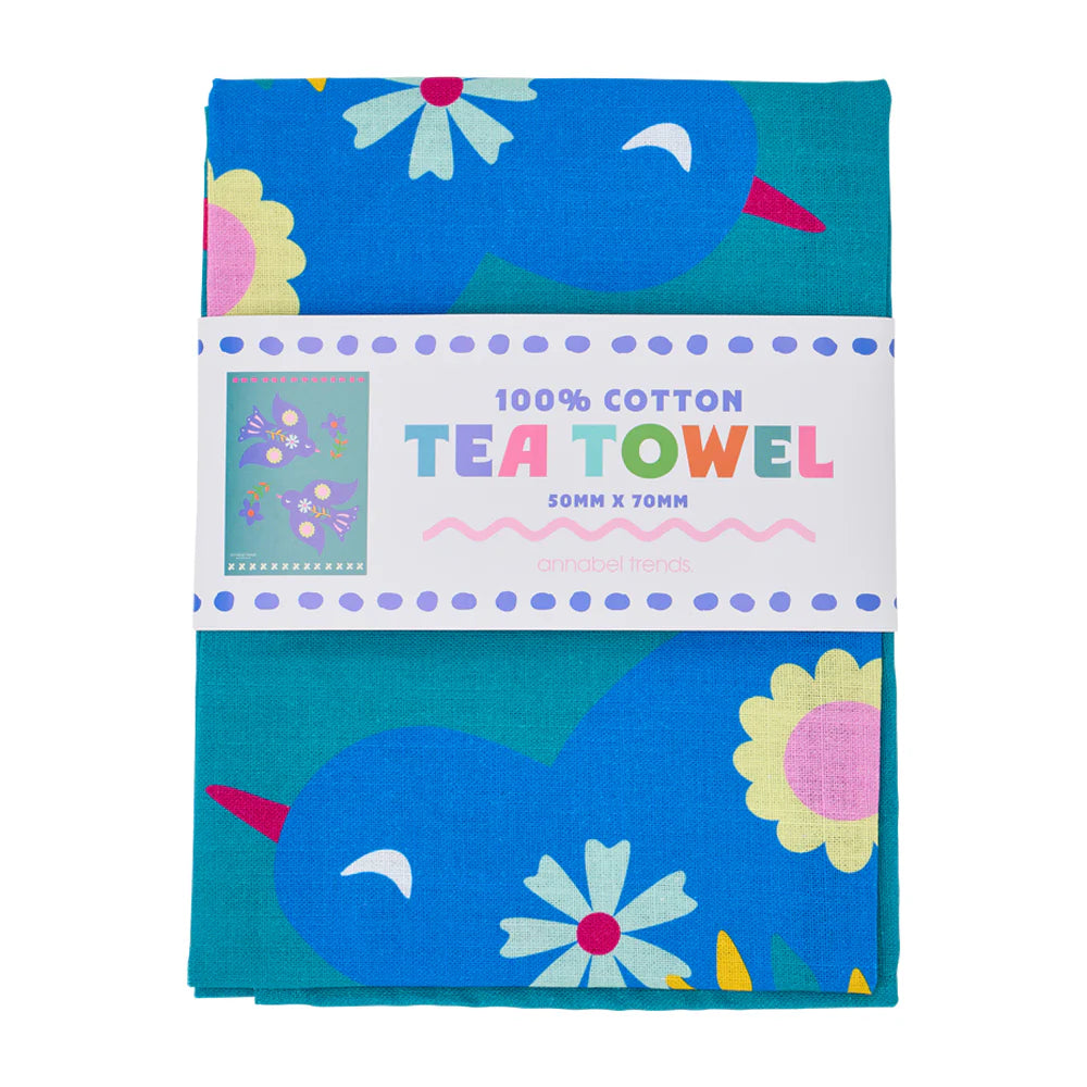 Annabel Trends T-Towel - Printed - Fiesta Bird Rl