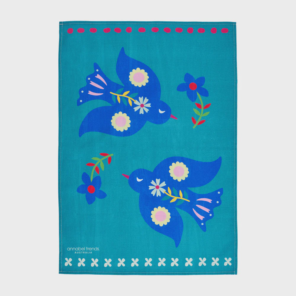 Annabel Trends T-Towel - Printed - Fiesta Bird Rl