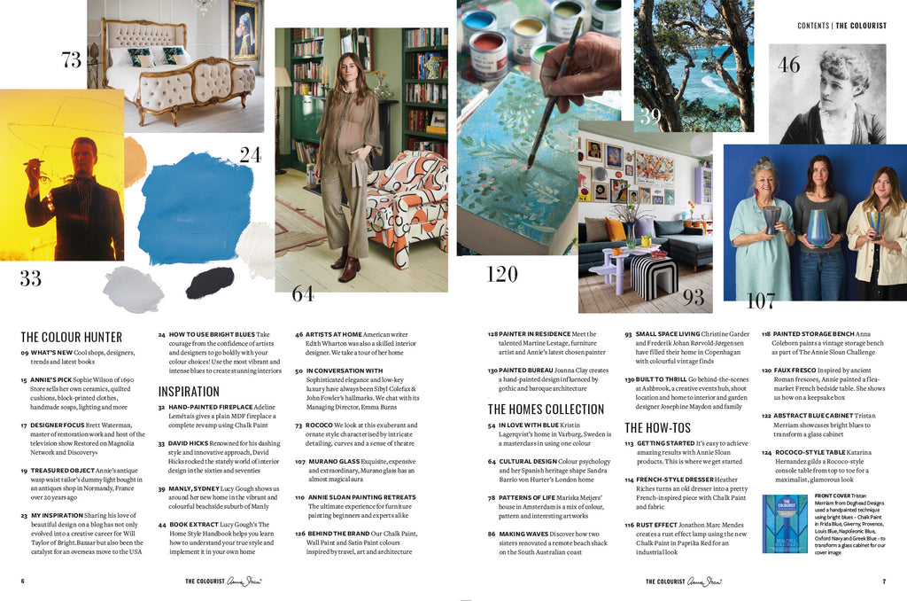 Annie Sloan Book - The Colourist Issue 11