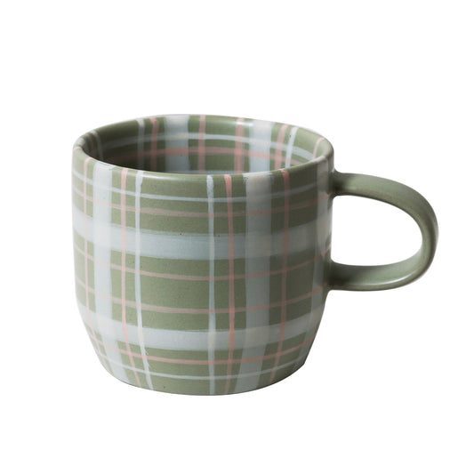 Robert Gordon Cats Pyjamas mug - sage and blush