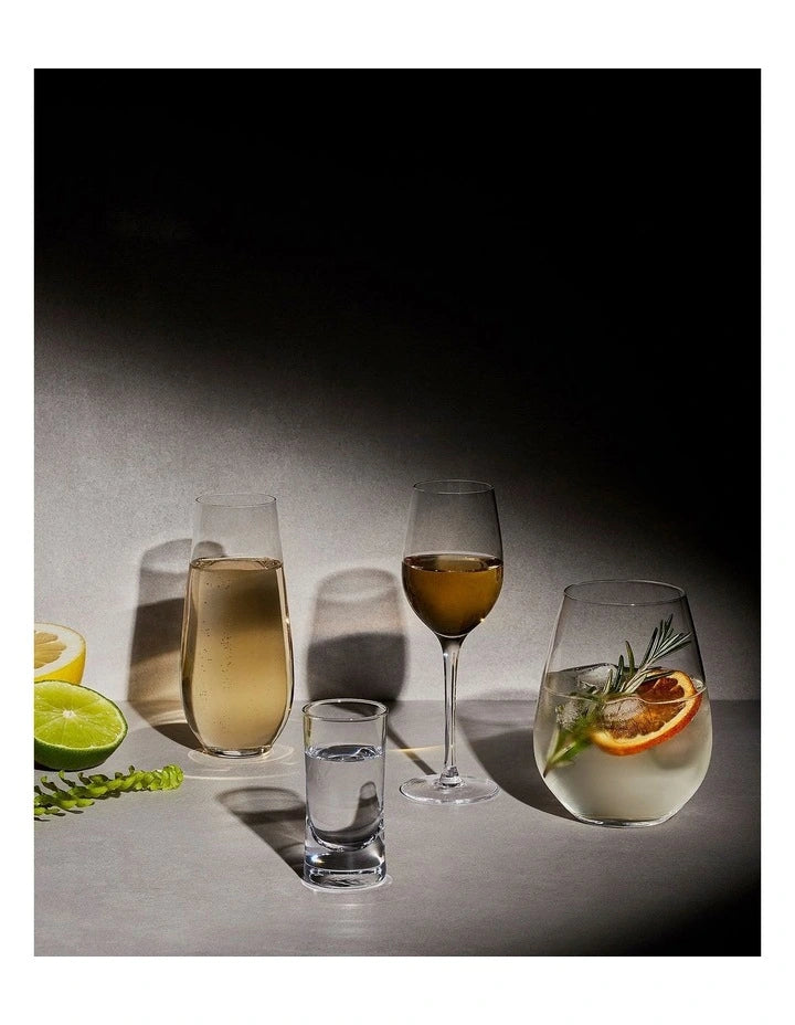 Krosno Harmony Stemless Wine Glass 400ml 6pc Gift Box