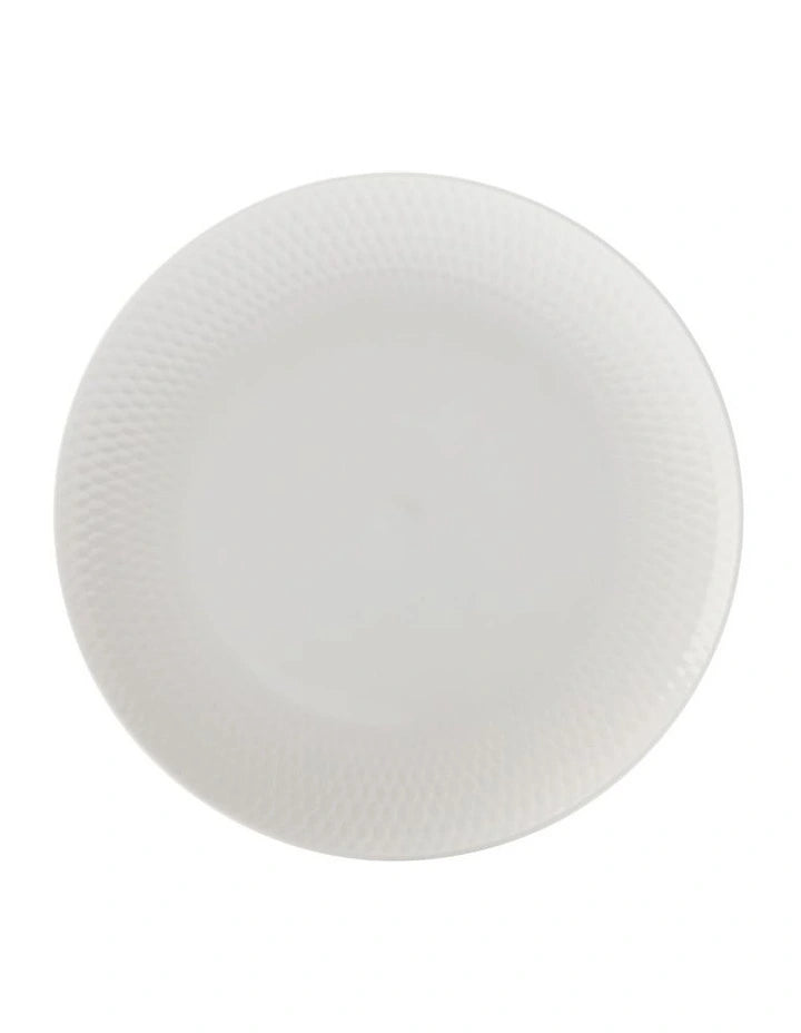 Maxwell and Williams Diamonds White Basics 12pc Dinner Set Gift Boxed