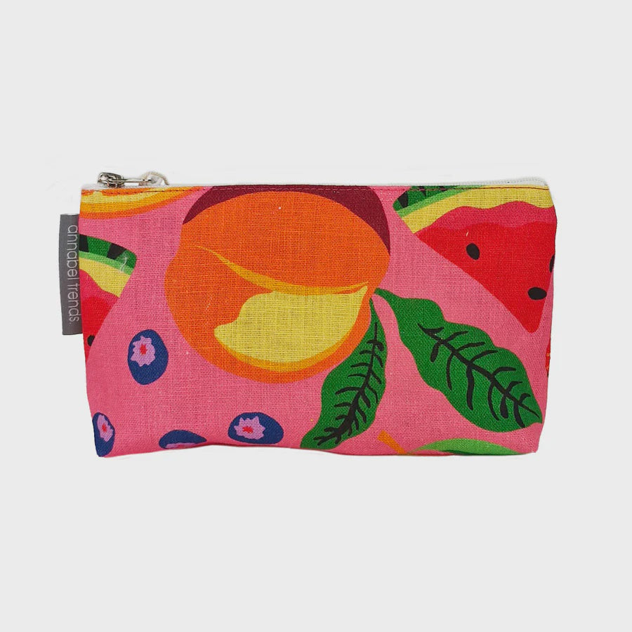 Annabel Trends Cosmetic Bag Linen Tropicana SML