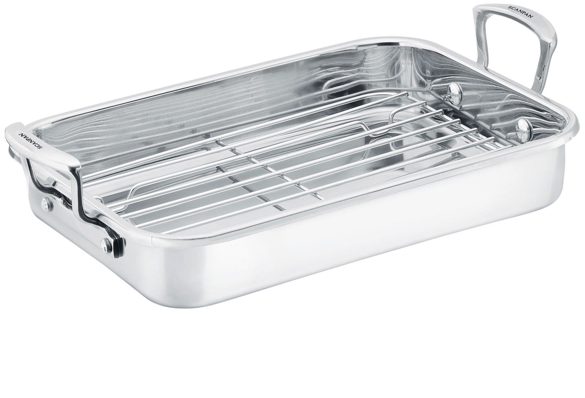 Scanpan Impact Roasting Pan with Rack 42 x 26 x 11cm
