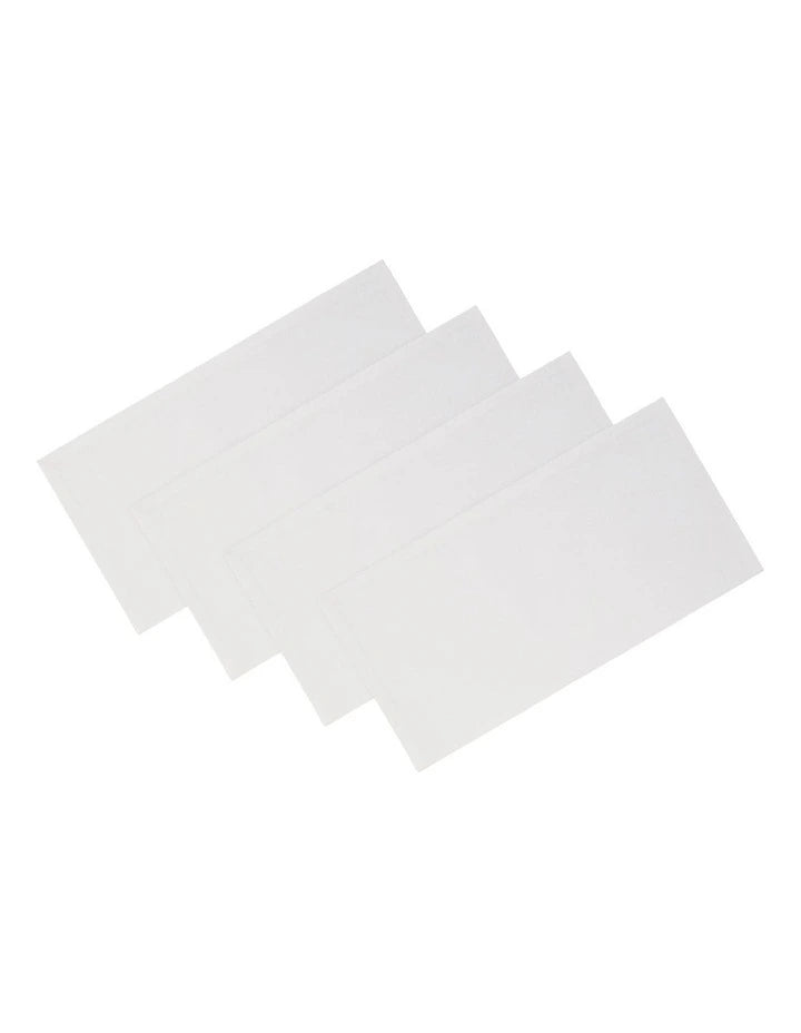 Maxwell and Williams Cotton Classics Napkins Set/4 Snow 45x45cm