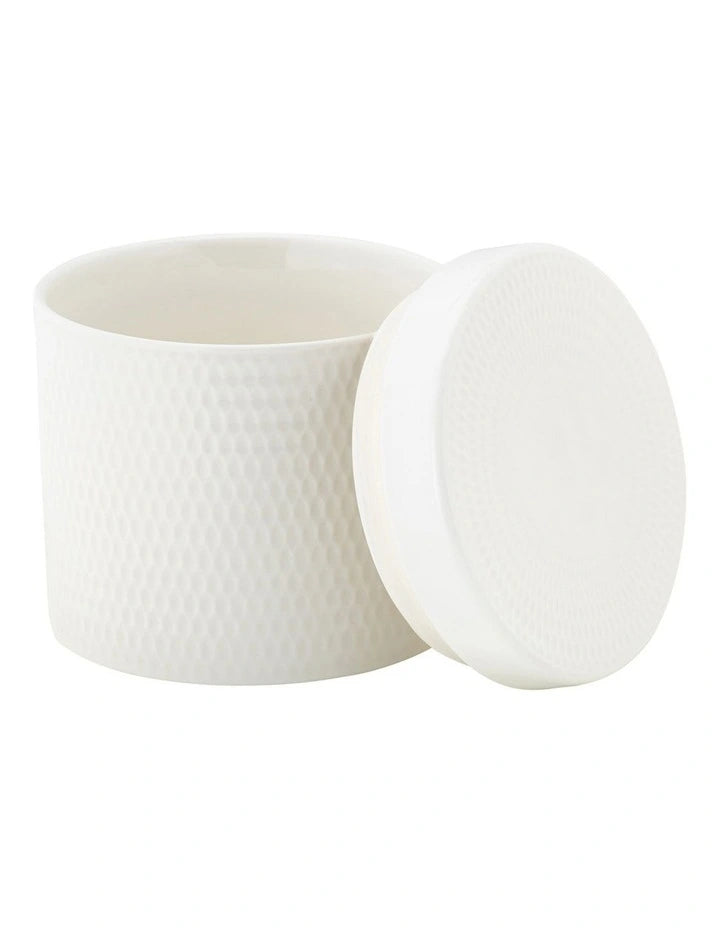 Maxwell and Williams Diamonds White Basics 1L Canister