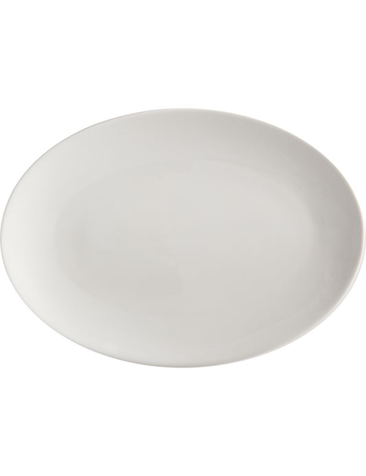 Maxwell and Williams White Basics Oval Plate 35x25cm