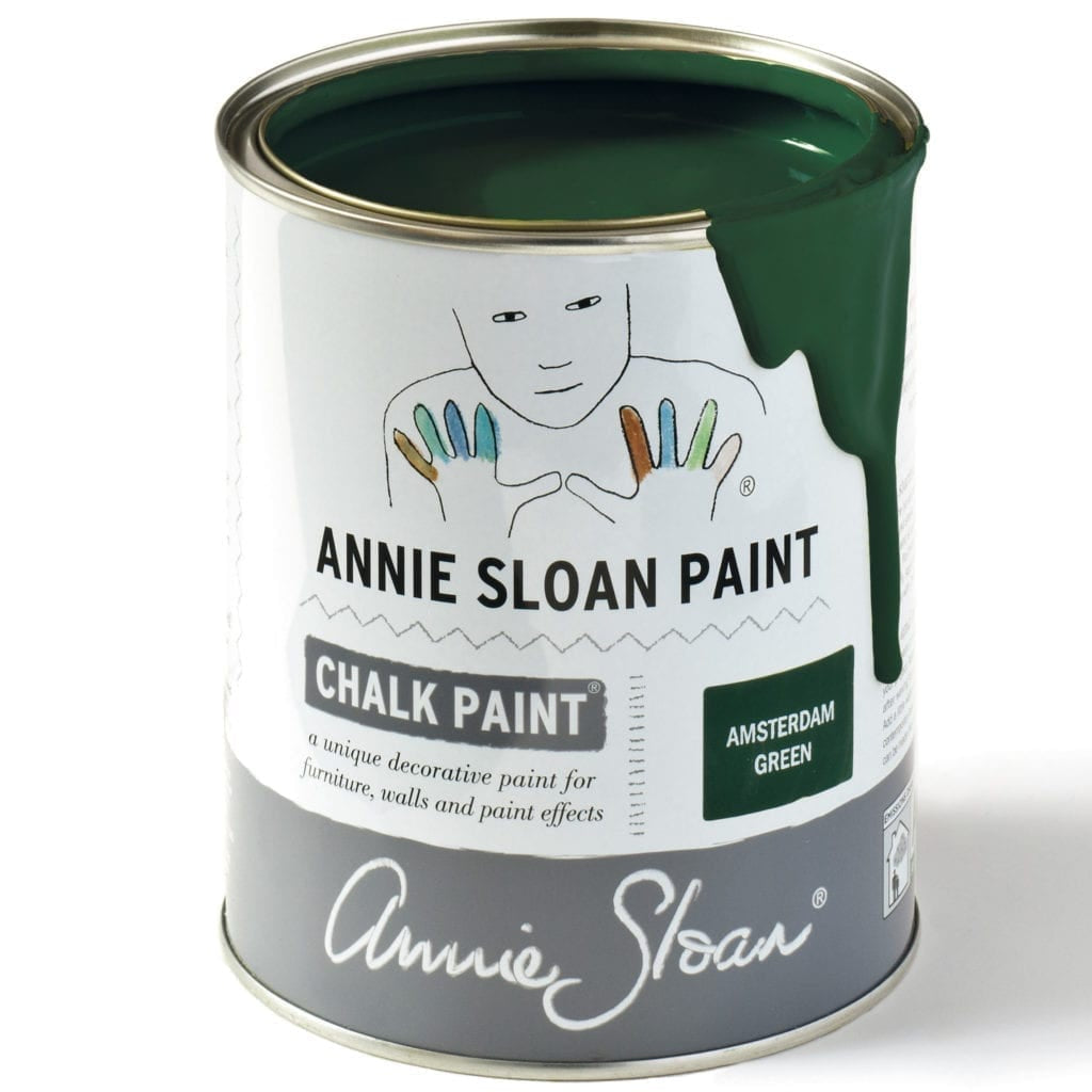 Chalk Paint by Annie Sloan Amsterdam Green 120ml/1 litre